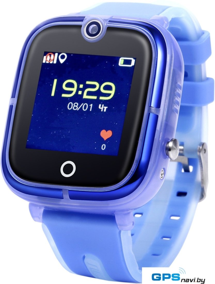 Умные часы Wonlex KT07 (голубой)