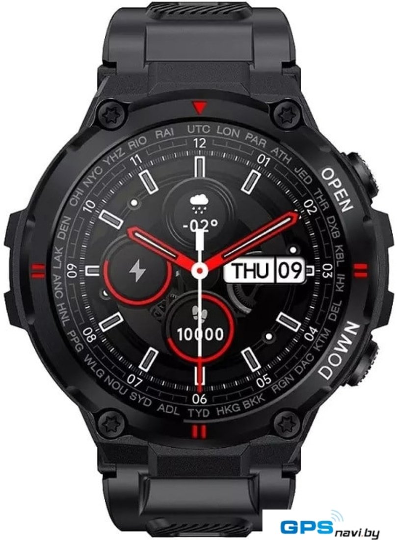 Умные часы Lemfo K22 (черный)