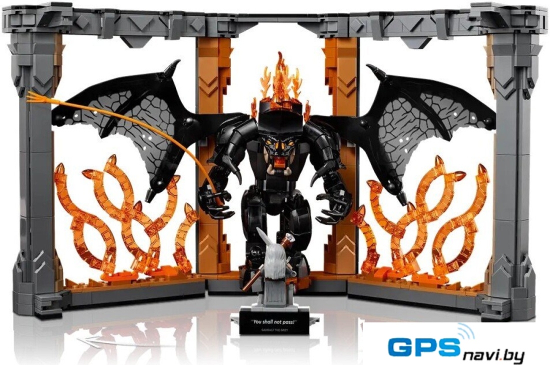 Конструктор LEGO Icons 10367 Властелин колец: Балрог Книжный уголок