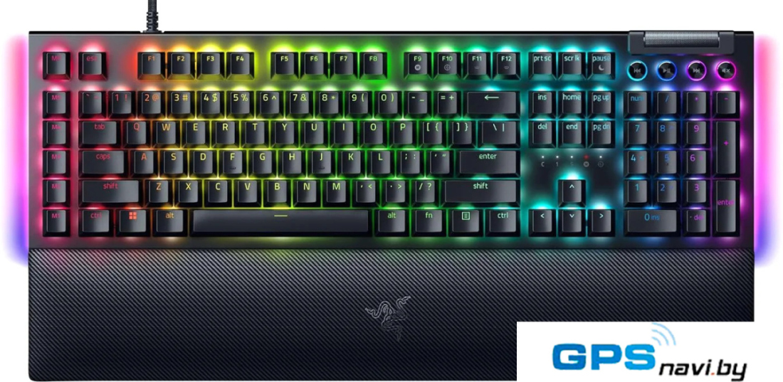 Клавиатура Razer BlackWidow V4 (Razer Yellow, нет кириллицы)