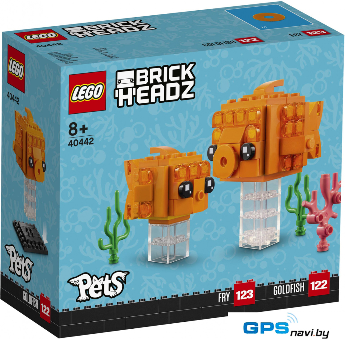 Конструктор LEGO BrickHeadz 40442 Золотая рыбка