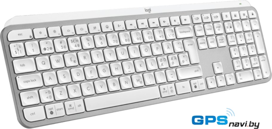 Клавиатура Logitech MX Keys S 920-011601 (светло-серый, с гравировкой)