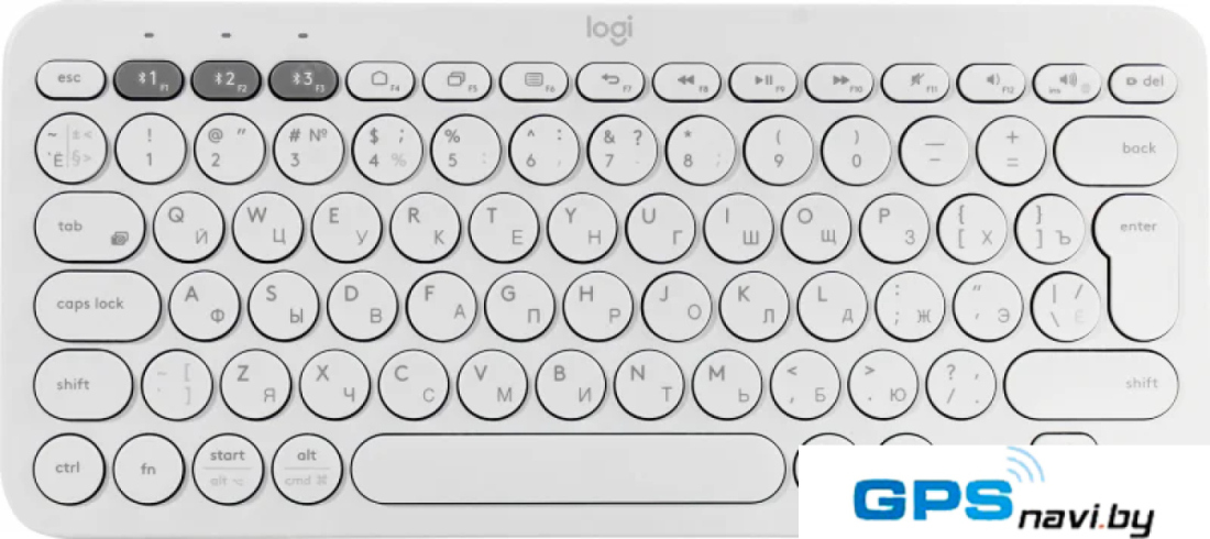 Клавиатура Logitech Multi-Device K380 Bluetooth 920-009589 (белый)