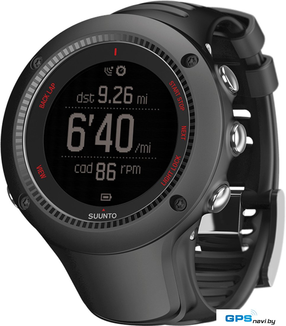 Умные часы Suunto Ambit3 Run HR (черный) [SS021257000]