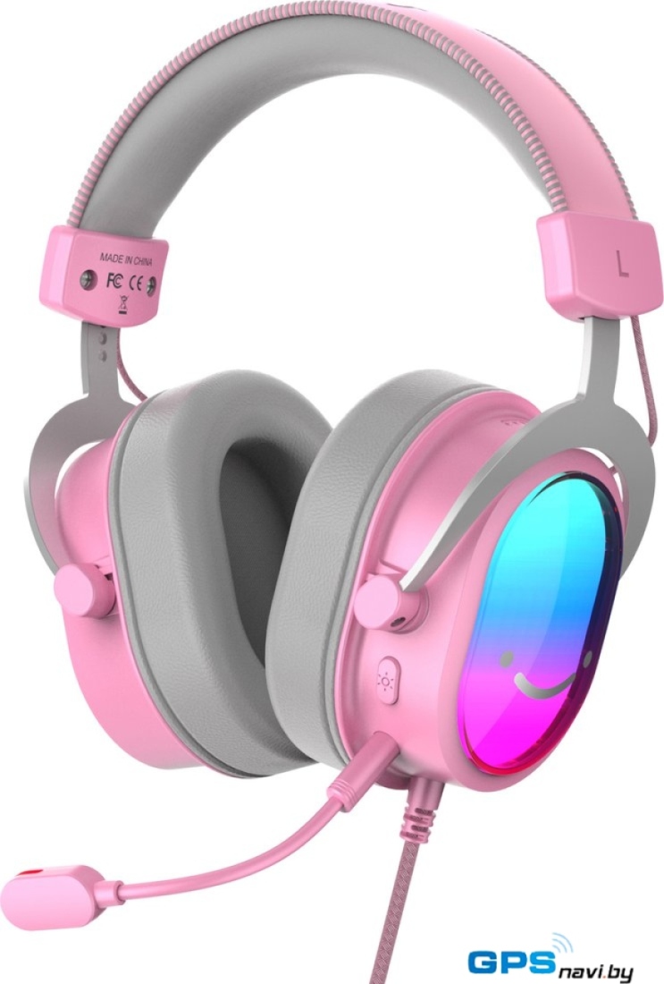 Наушники FIFINE H16 (розовый)