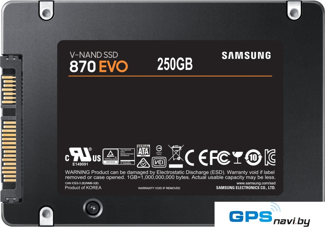 SSD Samsung 870 Evo 250GB MZ-77E250BW