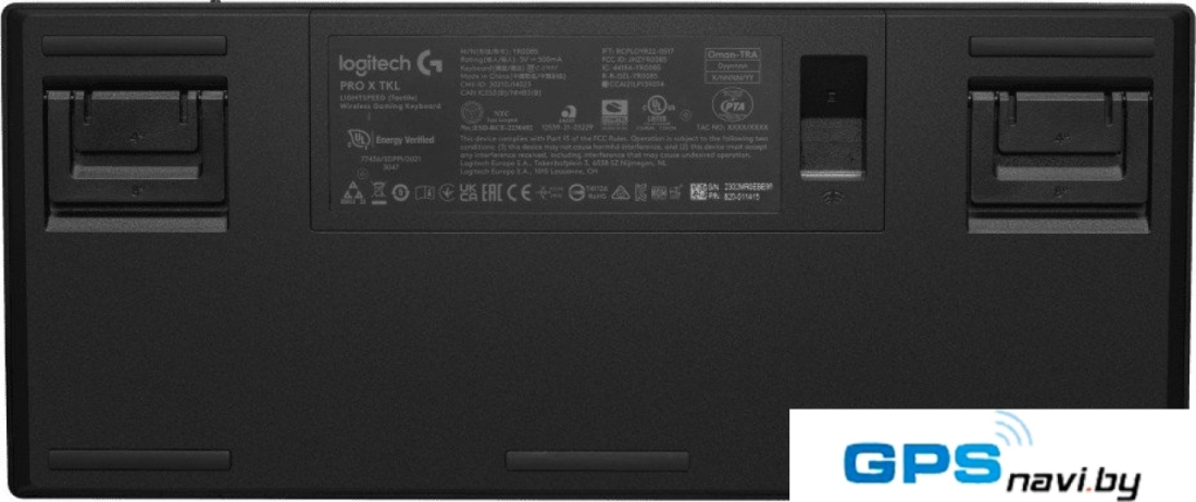 Клавиатура Logitech G Pro X TKL Lightspeed GL Tactile 920-012136 (черный, нет кириллицы)