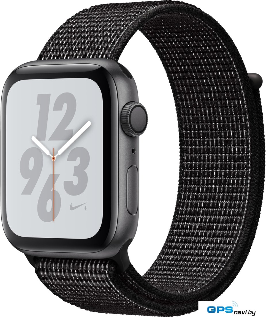 Умные часы Apple Watch Series 4 Nike+ 40 мм (алюминий серый космос/черный)