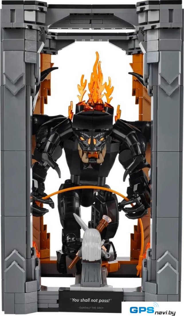 Конструктор LEGO Icons 10367 Властелин колец: Балрог Книжный уголок