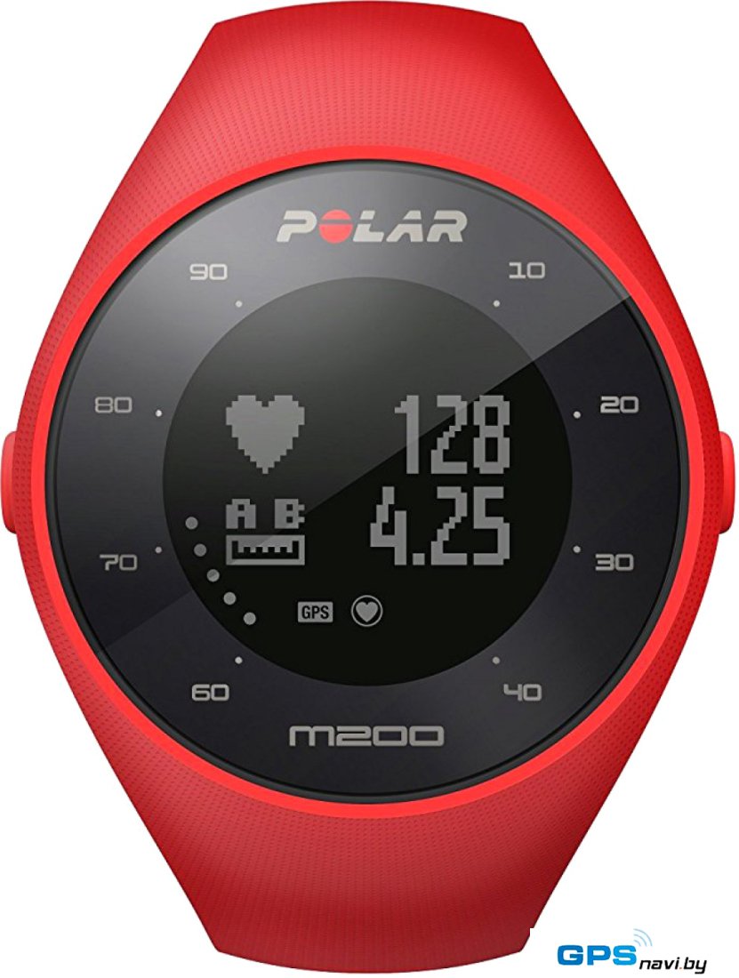 Умные часы Polar M200 M/L (красный)