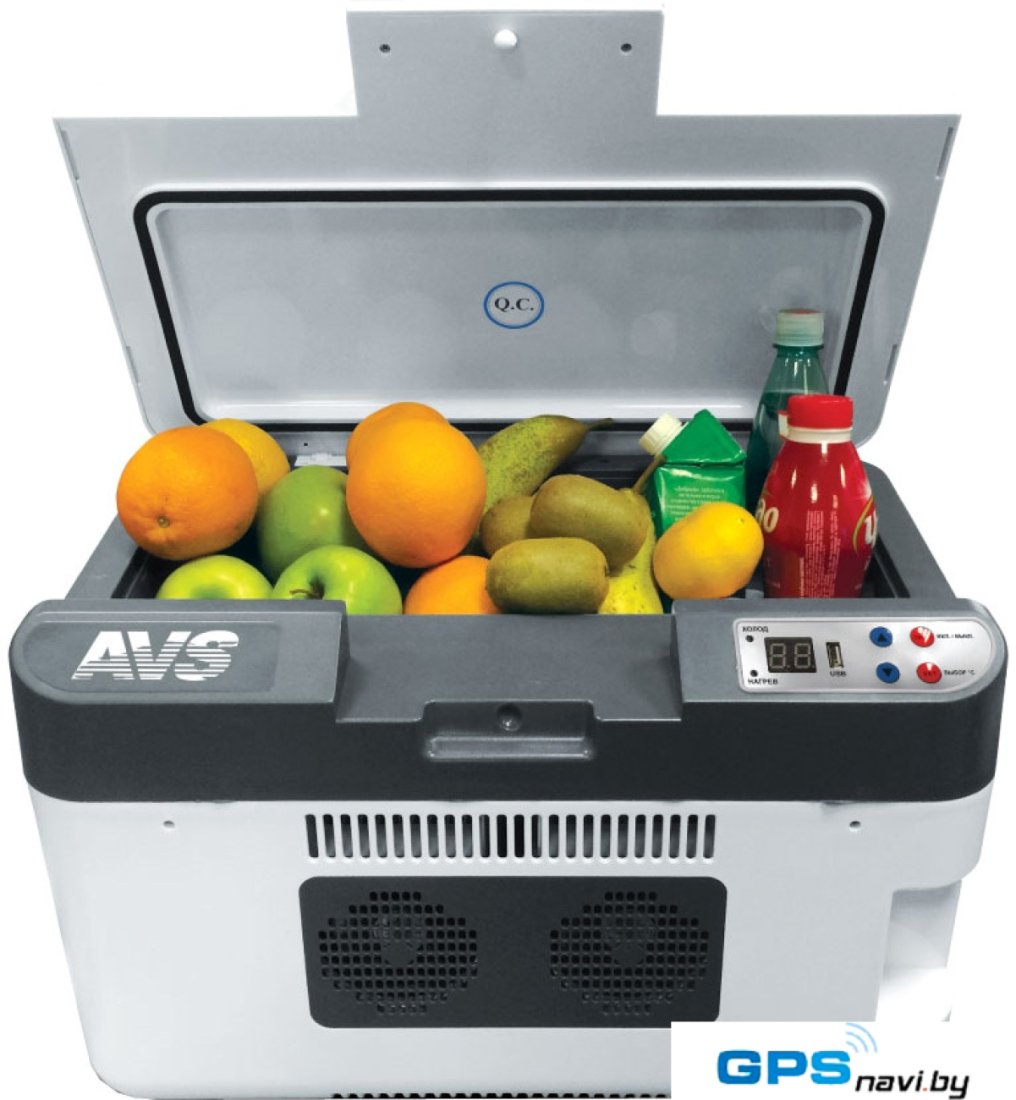Термоэлектрический автохолодильник AVS CC-24WBC 24л