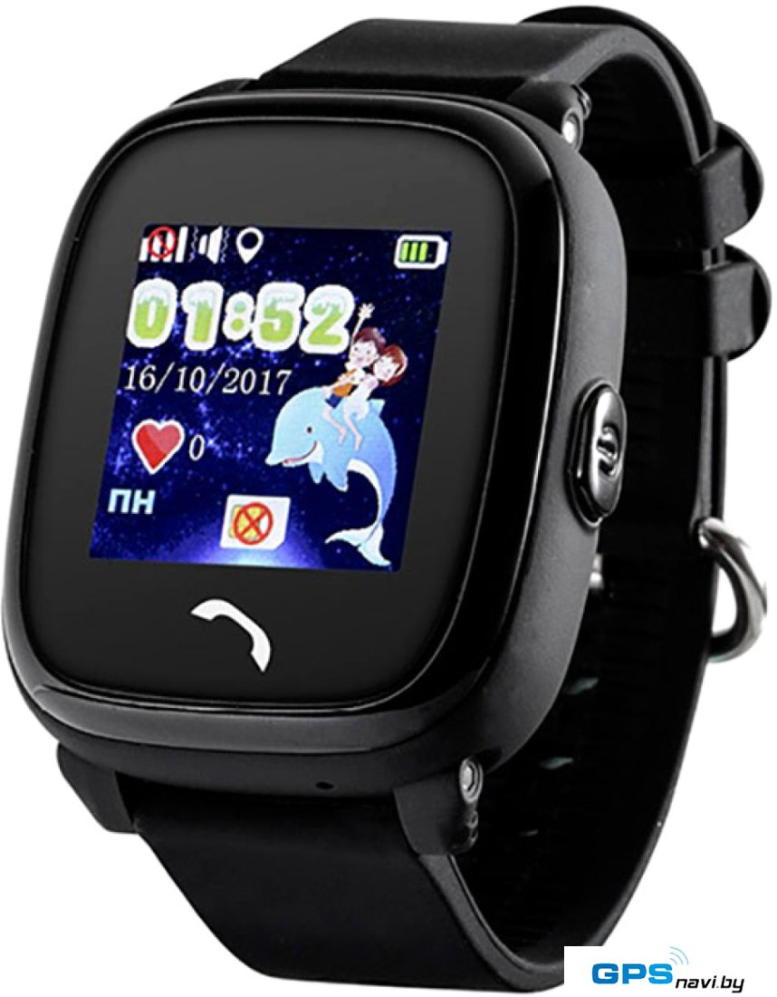 Умные часы Smart Baby Watch W9 (черный)