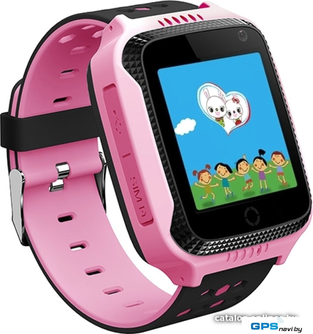 Умные часы Smart Baby Watch GW11 (розовый)