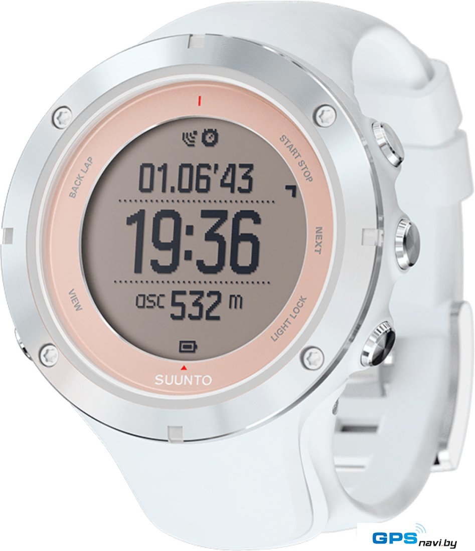Умные часы Suunto Ambit3 Sport Sapphire HR (серебристый) [SS020672000]