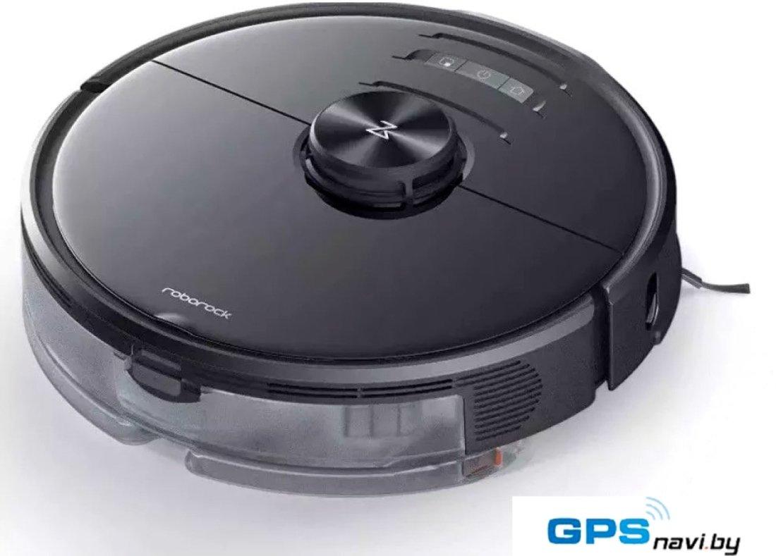Робот-пылесос Roborock S7 + база самоочистки (международная версия, черный)