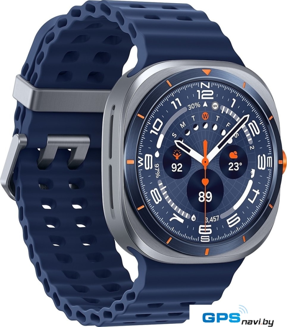 Умные часы Samsung Galaxy Watch Ultra 2025 47 мм LTE (синий титан)