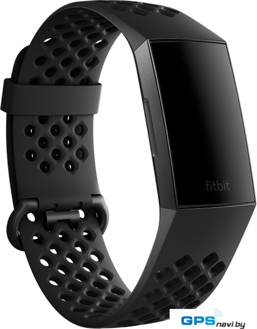 Ремешок Fitbit спортивный для Fitbit Charge 3 (S, black)