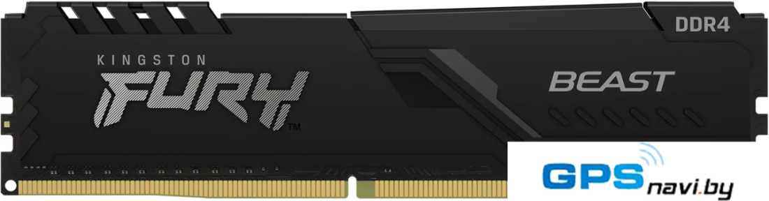 Оперативная память Kingston FURY Beast 16GB DDR4 PC4-28800 KF436C18BB/16