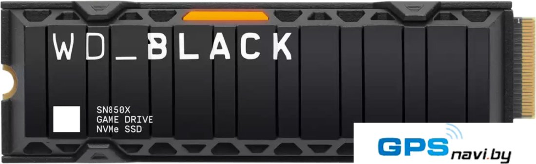 SSD WD Black SN850X NVMe Heatsink 2TB WDS200T2XHE