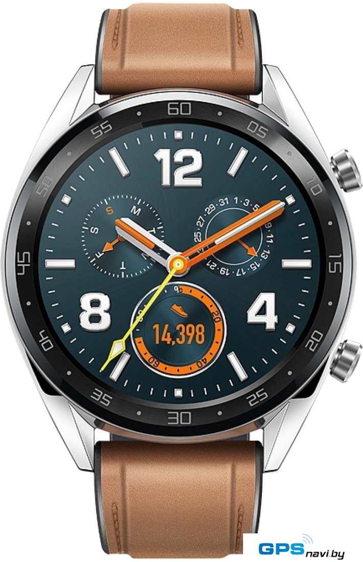 Умные часы Huawei Watch GT FTN-B19 (стальной серый)