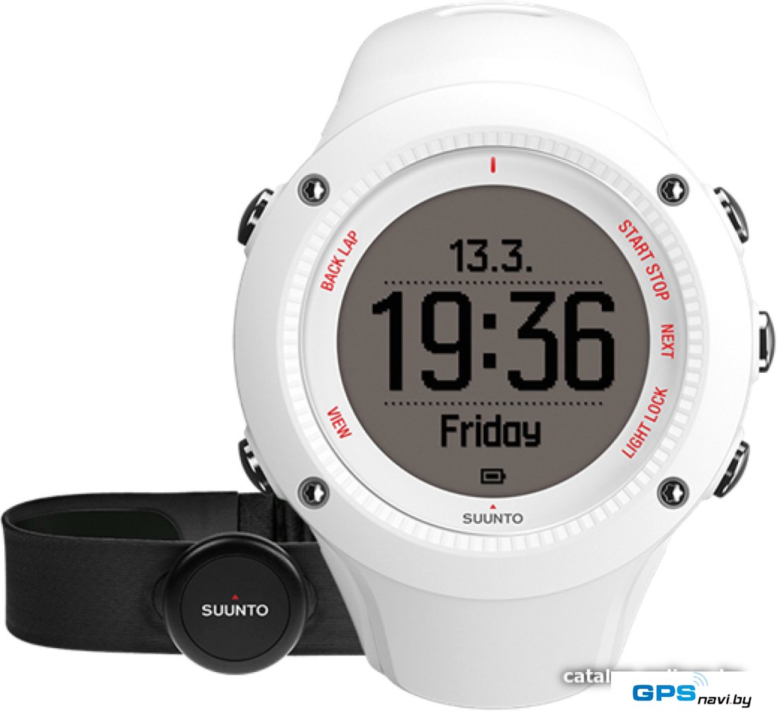 Умные часы Suunto Ambit3 Run HR (белый) [SS021259000]