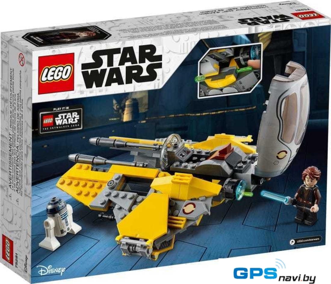 Конструктор LEGO Star Wars 75281 Джедайский перехватчик Энакина
