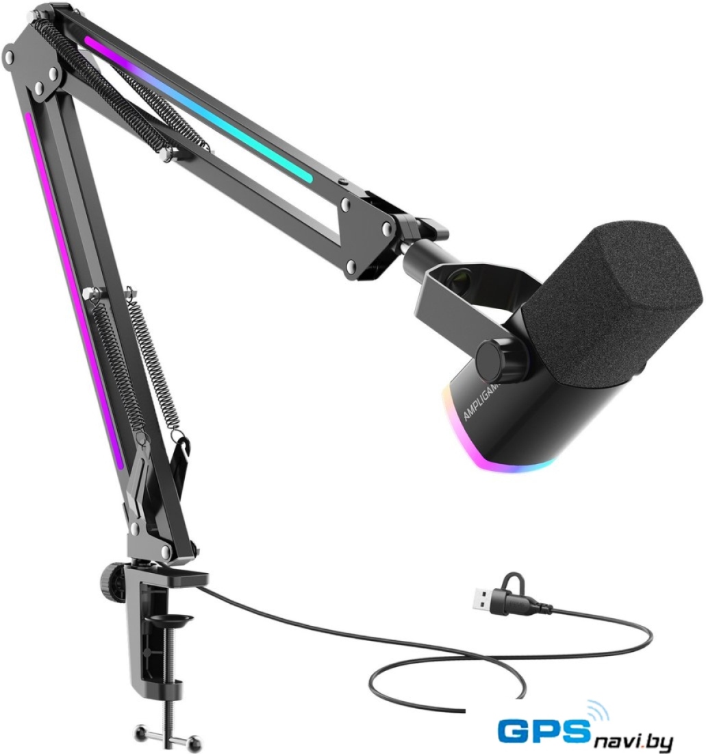 Проводной микрофон FIFINE AM8PROT (черный)