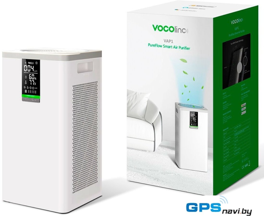 Очиститель воздуха Vocolinc Pureflow Smart Air Purifier VAP1 (белый)