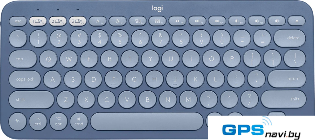 Клавиатура Logitech Multi-Device K380 Bluetooth for Mac 920-009729 (синий, нет кириллицы)