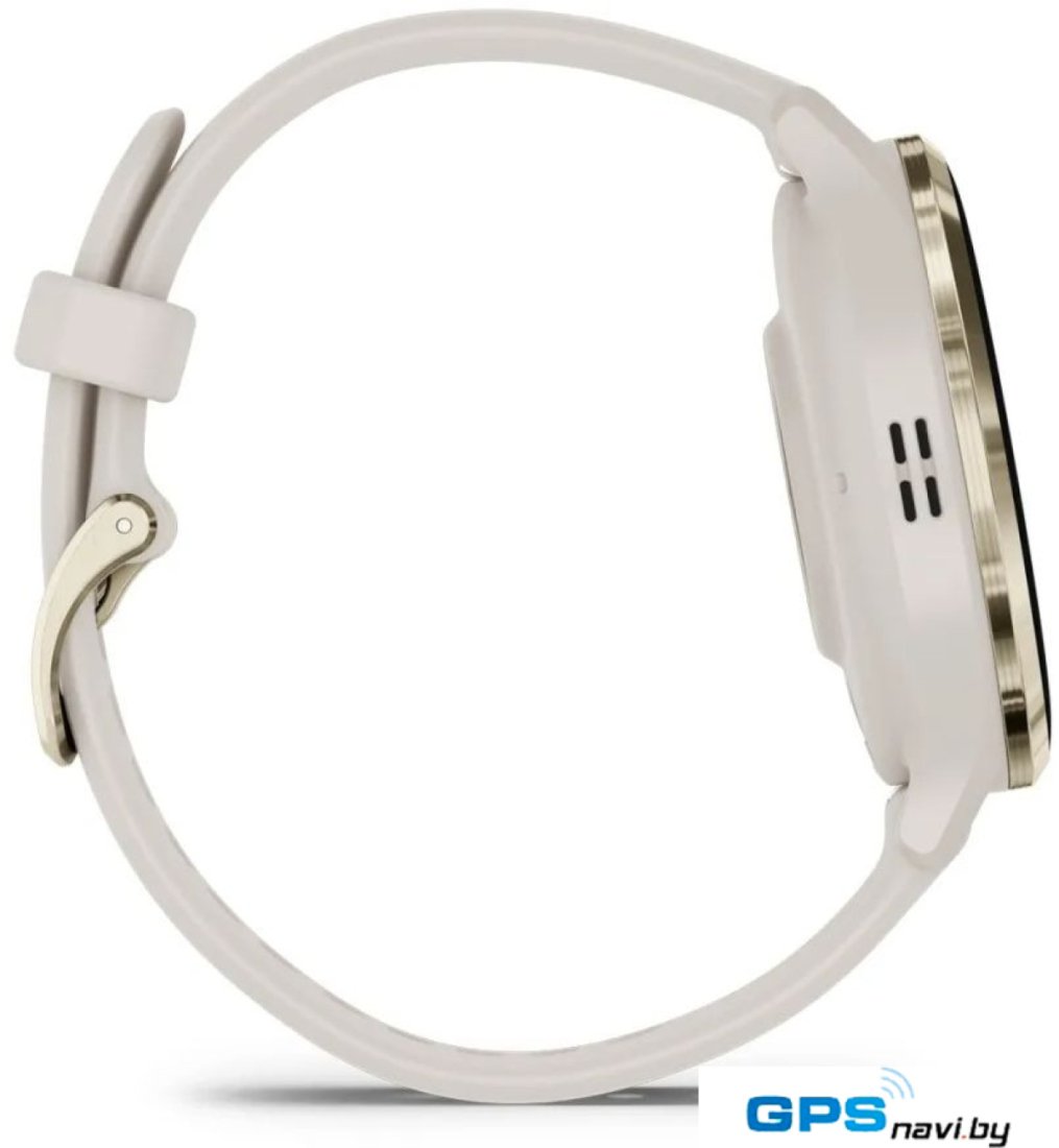 Умные часы Garmin Venu 3S (слоновая кость, с силиконовым ремешком)