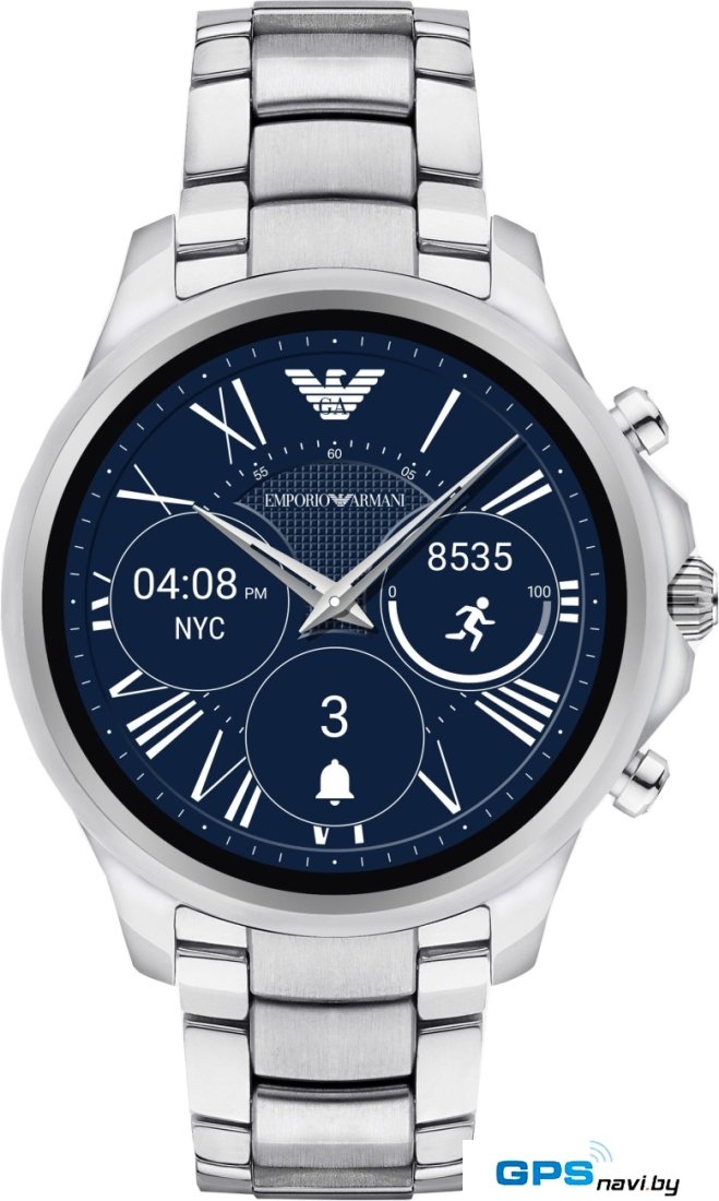 Умные часы Emporio Armani Touchscreen 5000 (серебристый)