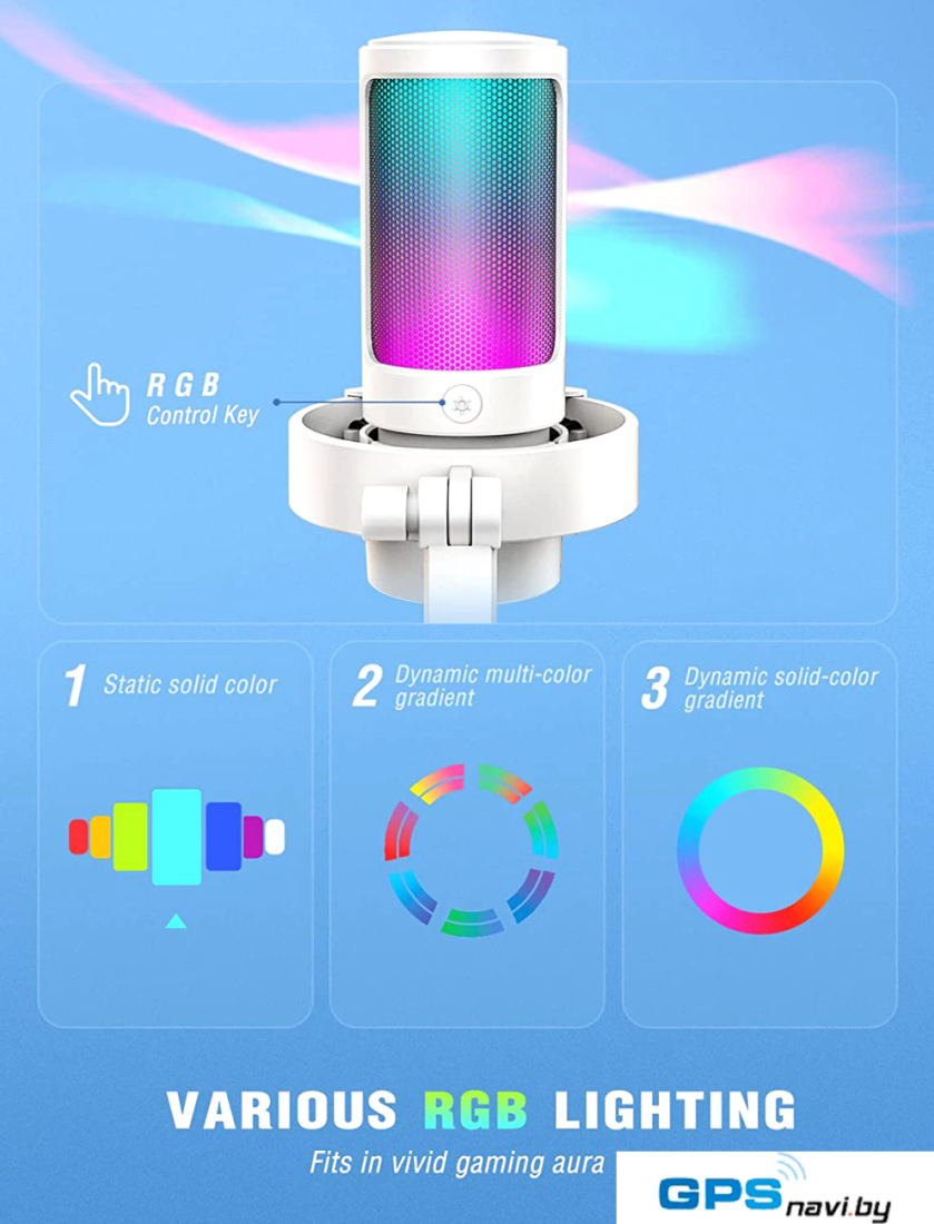 Проводной микрофон FIFINE A8 (белый)