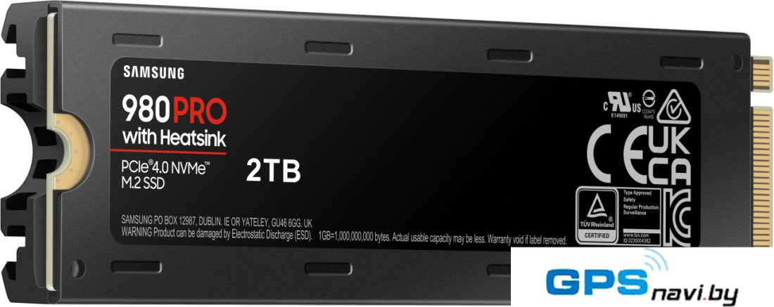 SSD Samsung 980 Pro с радиатором 2TB MZ-V8P2T0CW