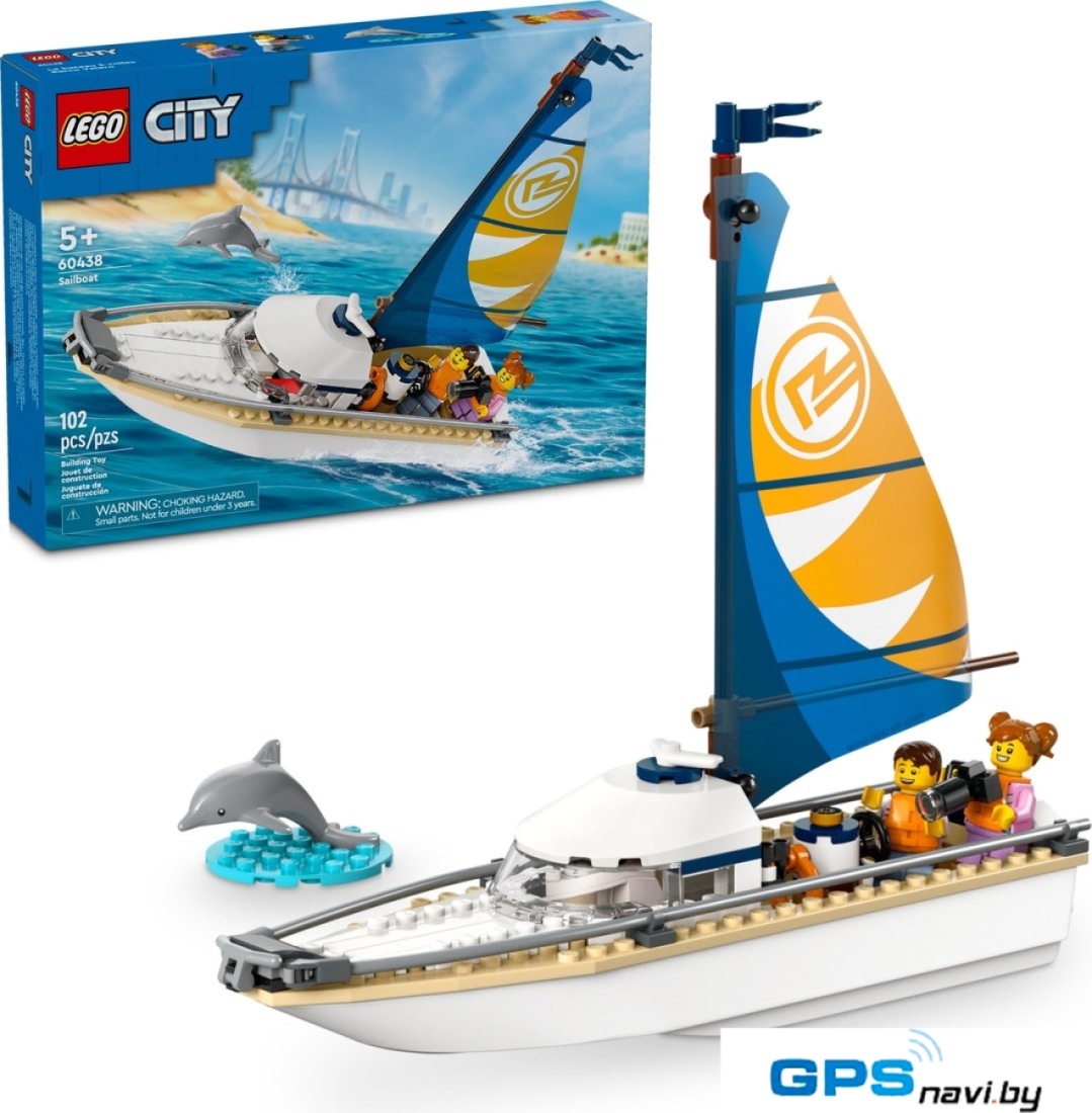 Конструктор LEGO City 60438 Парусная лодка