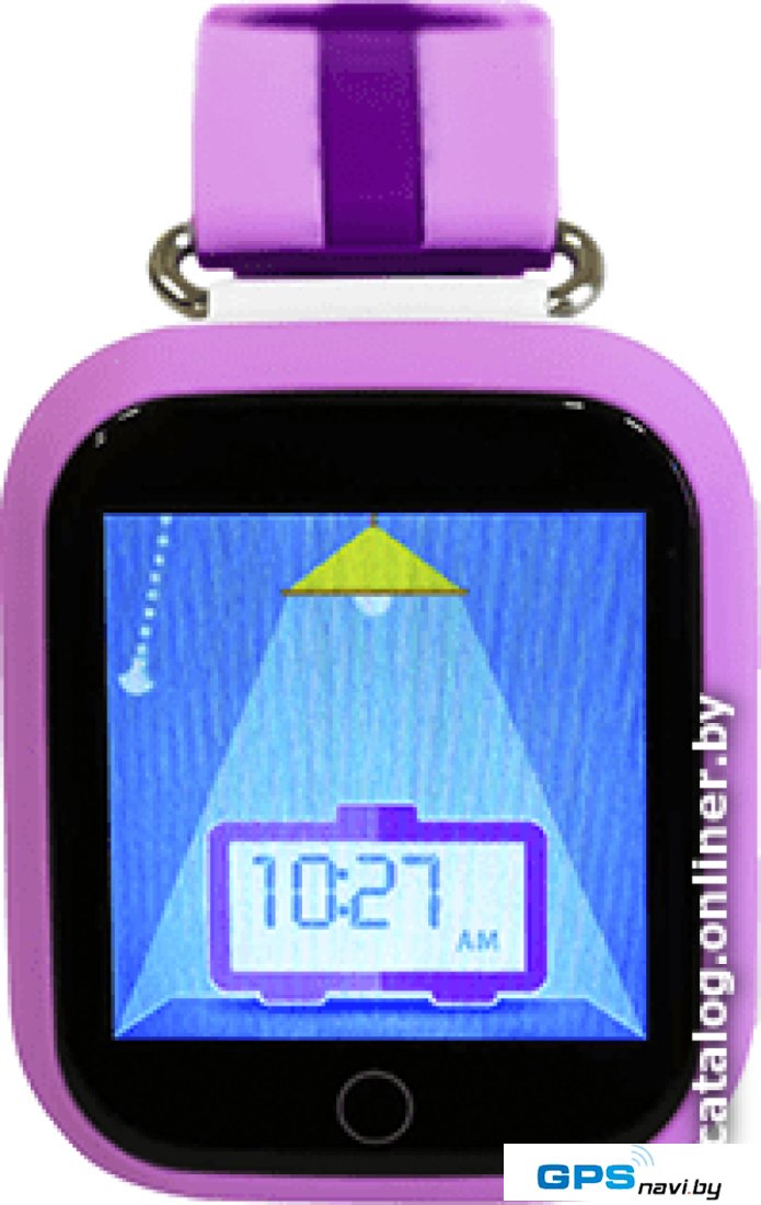 Умные часы Smart Baby Watch Q90 (розовый)