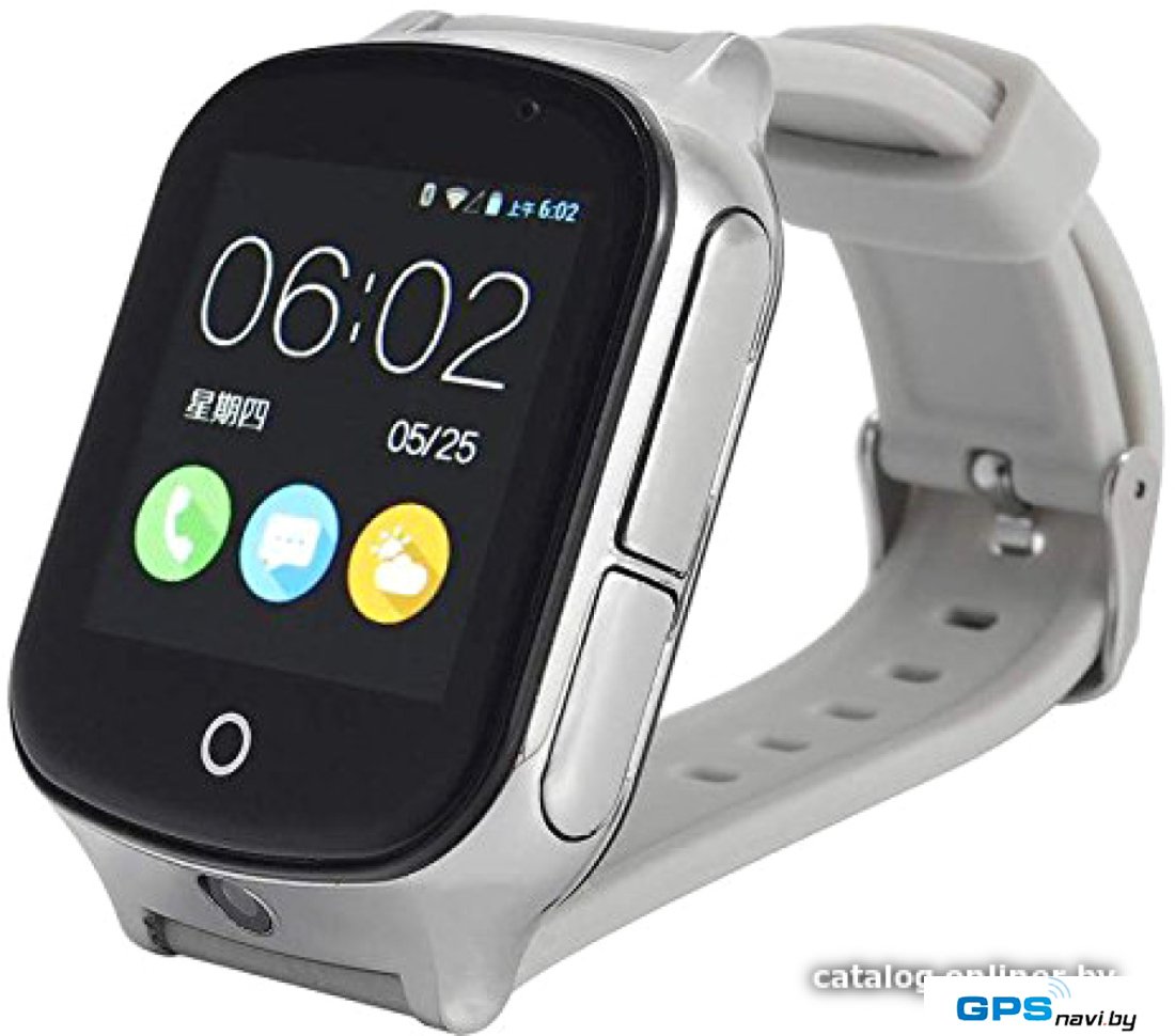 Умные часы Smart Baby Watch T100 (серый)