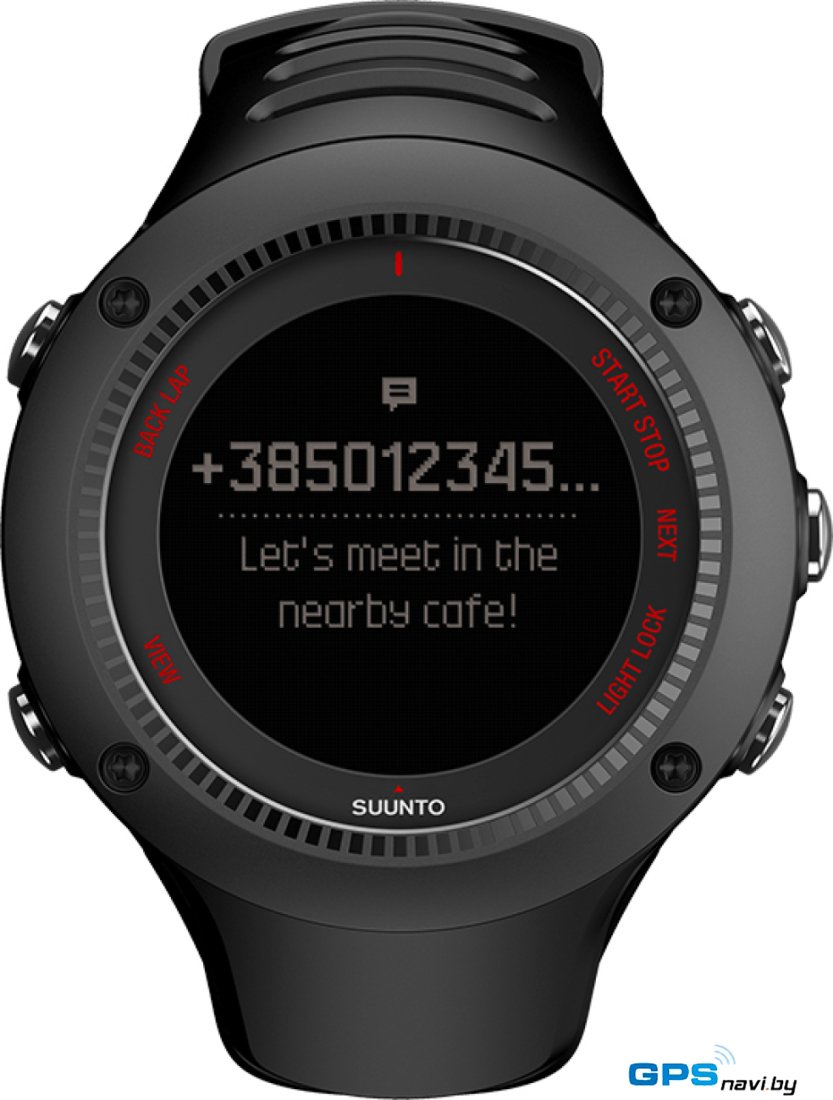 Умные часы Suunto Ambit3 Run (черный) [SS021256000]