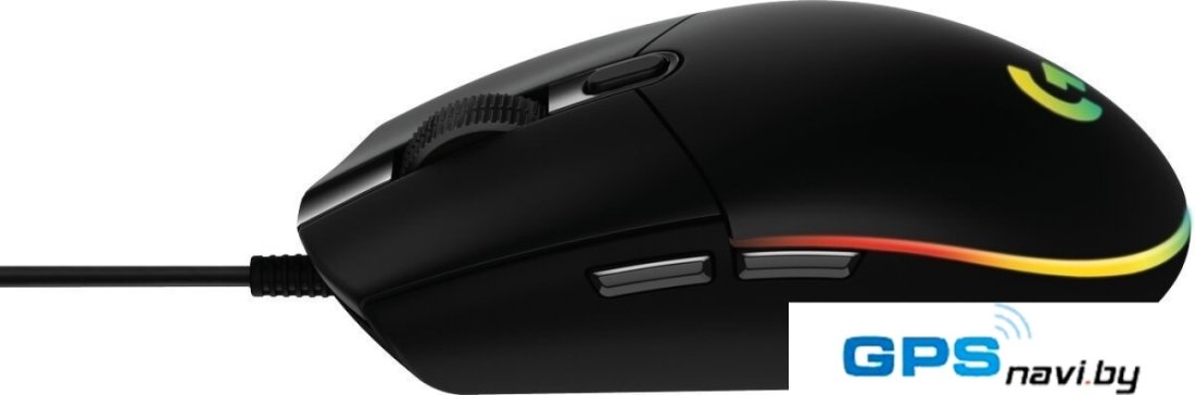 Игровая мышь Logitech G102 Lightsync (черный)