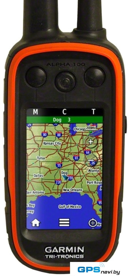 Портативный GPS-трекер Garmin Alpha 100 с ошейником TT15