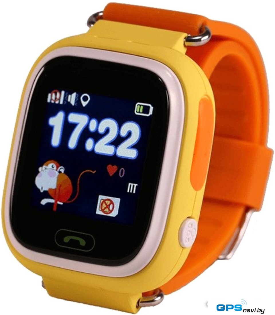 Умные часы Wonlex Q80 (оранжевый)