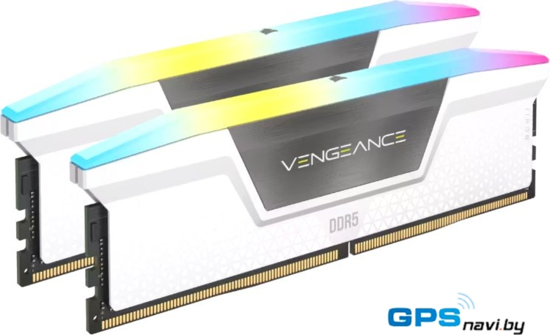 Оперативная память Corsair Vengeance RGB 2x16ГБ DDR5 6000 МГц CMH32GX5M2E6000C36W