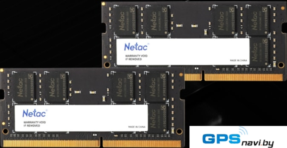 Оперативная память Netac Basic 16GB DDR4 SODIMM PC4-25600 NTBSD4N32SP-16