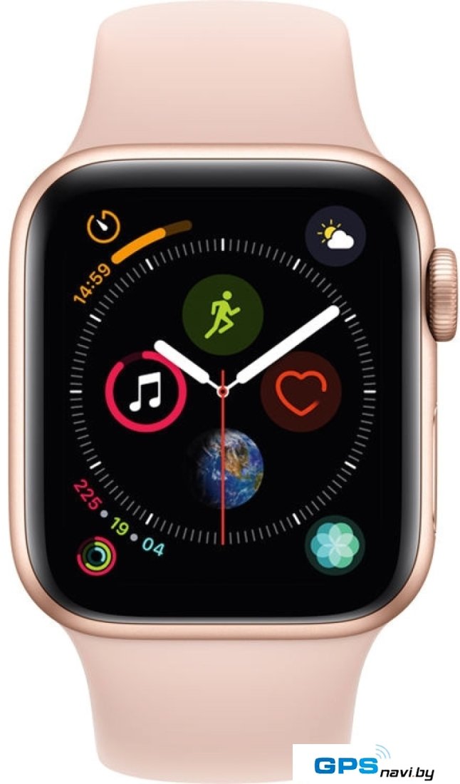 Умные часы Apple Watch Series 4 LTE 40 мм (алюминий золотистый/розовый песок)
