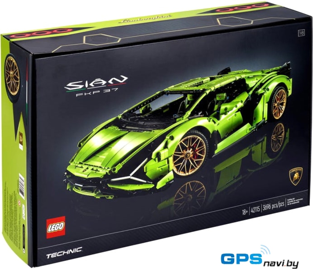 Конструктор LEGO Technic 42115 Lamborghini Sian FKP 37