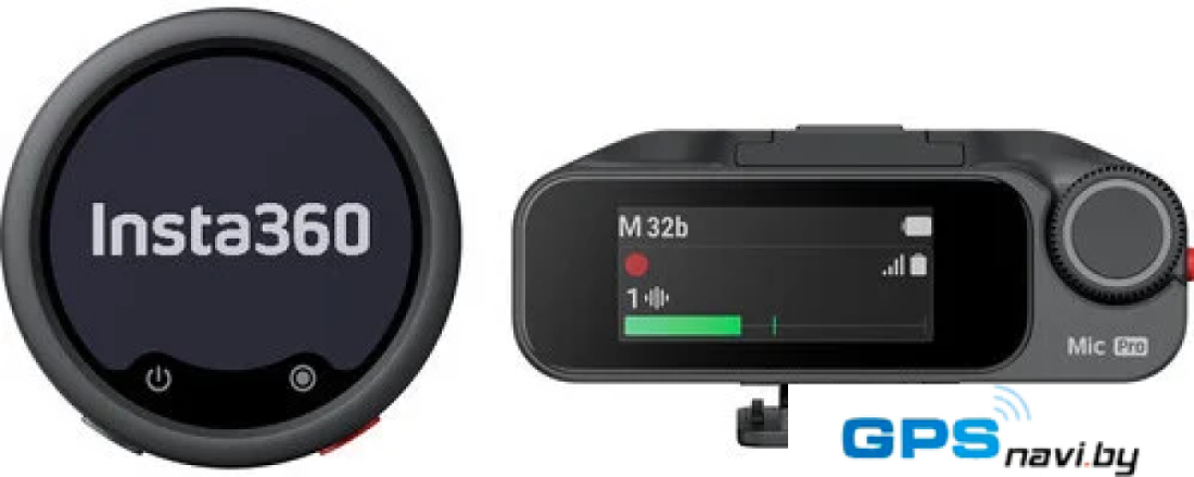 Радиосистема Insta360 Mic Pro (1TX+1RX, черный)
