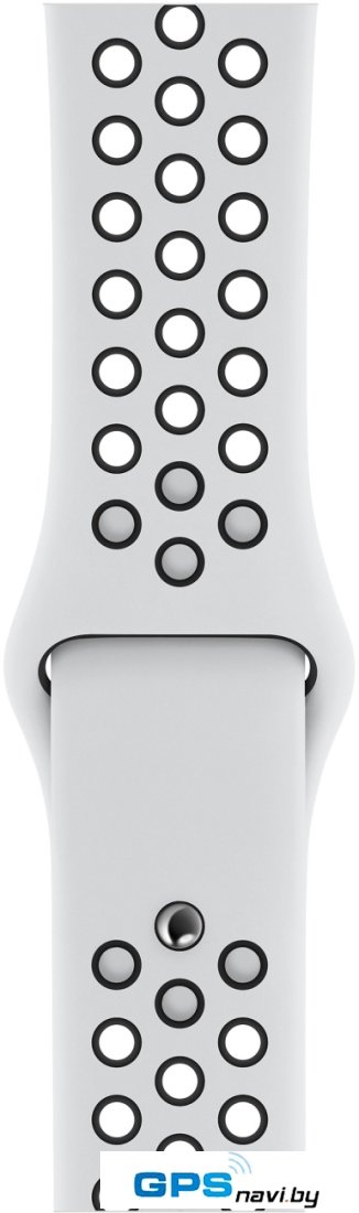 Умные часы Apple Watch Nike+ 44 мм (алюминий серебристый/чистая платина, черный)