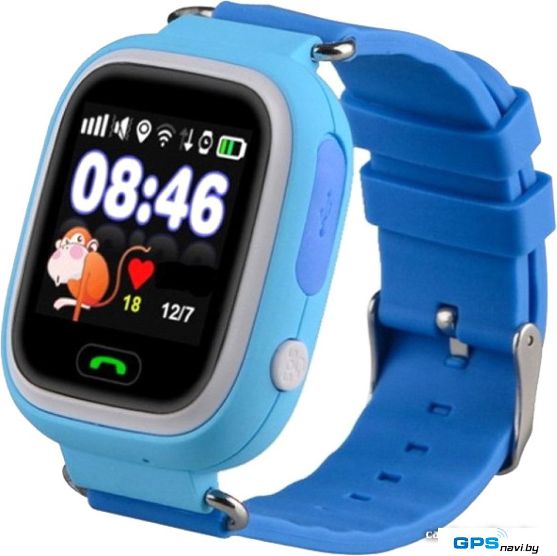 Умные часы Wonlex Q80 (голубой)
