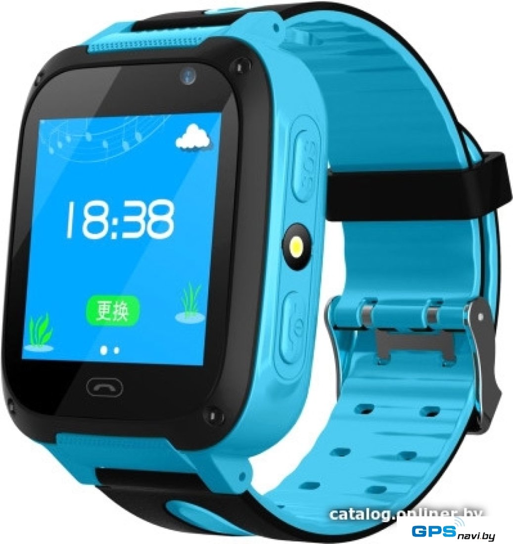 Умные часы Smart Baby Watch S4 (голубой)
