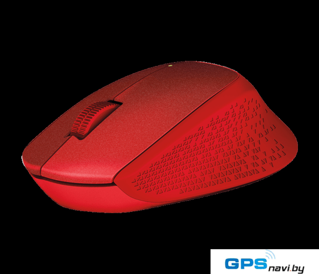Мышь Logitech M330 Silent Plus (красный)