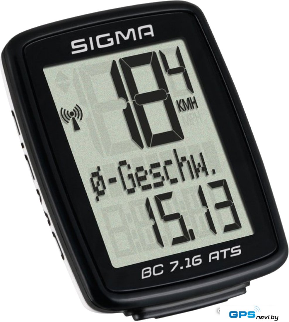 Велокомпьютер Sigma Sport BC 7.16 ATS